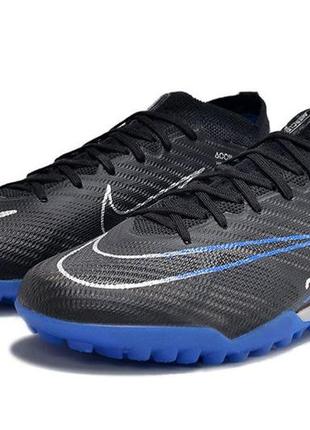 Дитячі сороконіжки nike air zoom vapor xv tf / футбольне взуття / сороконіжки найк меркуріал вапор / найк аір зум10 фото