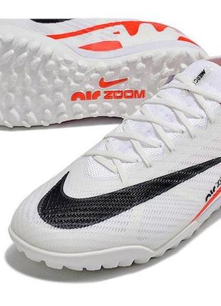 Дитячі сороконіжки nike air zoom vapor xv tf / футбольне взуття / сороконіжки найк меркуріал вапор / найк аір зум8 фото