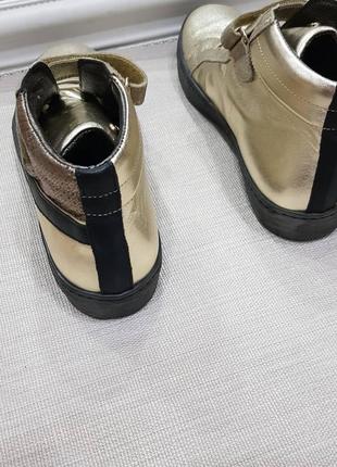 Итальянские ботинки из натуральной кожи naturino,размер 37,38.4 фото