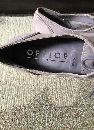 Кожаные итальянские мокасины туфли от office6 фото