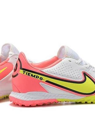 Сороконожки nike tiempo legend 9 tf / стоноги найк тіемпо / футбольне взуття5 фото