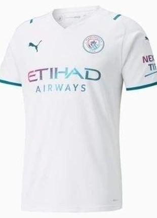 Футбольна ігрова футболка (джерсі) puma manchester city1 фото