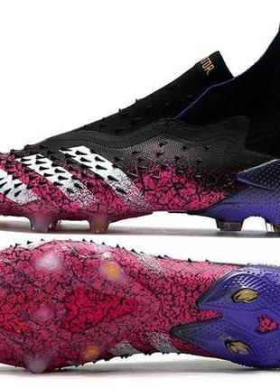 Бутси adidas predator freak + / адідас фрік / адідас предатор фрік / футбольне взуття адідас / кросівки для футболу8 фото