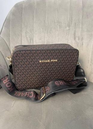 Женская сумка из эко-кожи michael kors молодежная, брендовая сумка через плечо