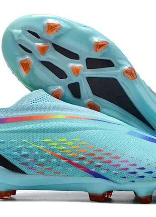 Бутсы adidas x speedportal+ fg clear aqua