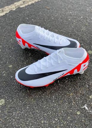 Футбольні бутси гібриди nike mercurial vapor 15 airzoom sg (luxary quality)3 фото