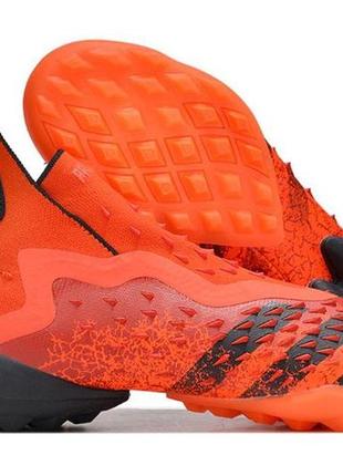 Футбольні cороконіжки adidas predator freak + tf