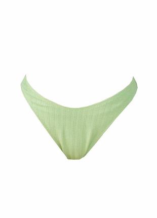 Плавки салатові в рубчик m prettylittlething