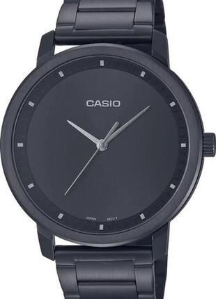 Мужские часы casio mtp-b115b-1evdf, черный цвет