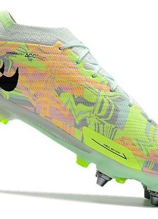 Футбольні бутси гібриди nike mercurial vapor xiv sg elite pro anti clo7 фото