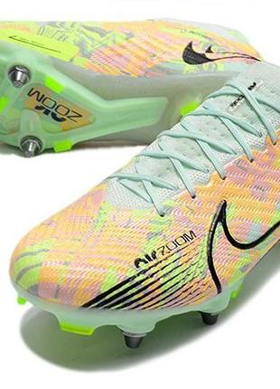 Футбольні бутси гібриди nike mercurial vapor xiv sg elite pro anti clo3 фото