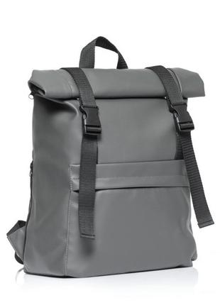 Рюкзак ролл sambag унисекс rolltop lsh графитовый6 фото