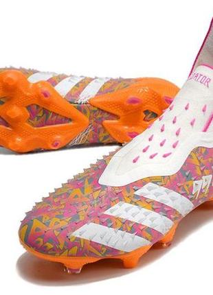 Дитячі бутси adidas predator freak + / адідас фрік / адідас предатор фрік / футбольне взуття адідас / кросівки для футболу