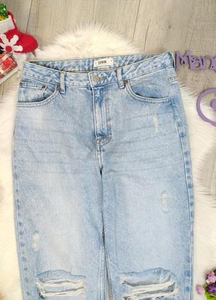 Женские джинсы denim голубые размер 40 (l)2 фото