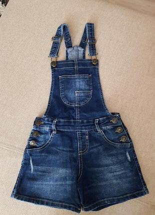 Джинсовий комбінезон шорти