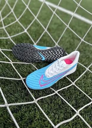 Футбольні сороконожки nike phantom gx academy tf7 фото