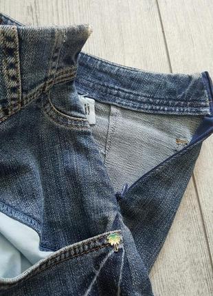 Стильная джинсовая юбка с яркой вышивкой laurel6 фото