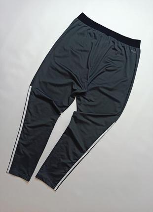 Штани спортивні чоловічі сірі adidas. розмір — l6 фото