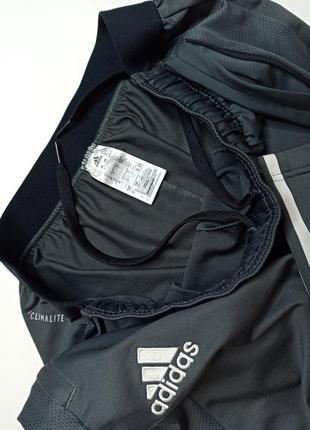 Штани спортивні чоловічі сірі adidas. розмір — l7 фото