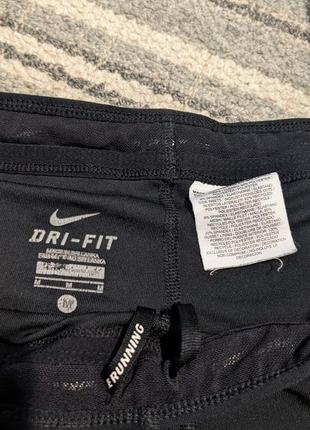 Nike dri-fit running оригинальные женские шорты6 фото
