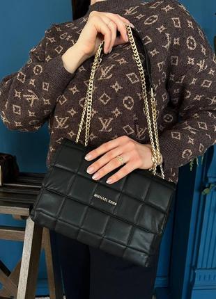 Женская сумка из эко-кожи michael kors молодежная, брендовая сумка через плечо2 фото