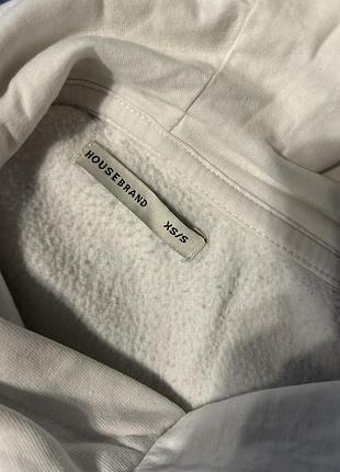 Білий худі вкорочений 3