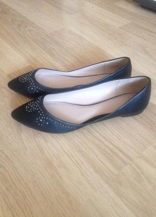 Туфли балетки zara 38 размер