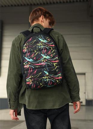 Рюкзак zard 0rt тканевый с принтом "abstract"