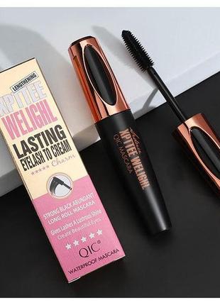 Тушь для ресниц водостойкая qic xpttee welighl waterproof mascara 9 мл3 фото