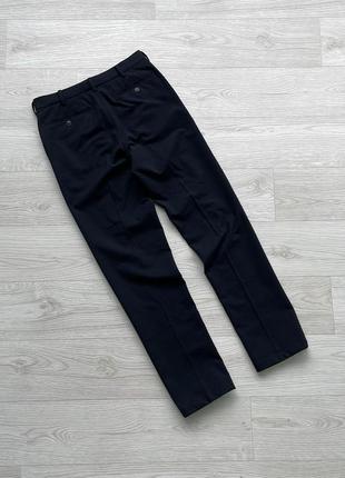 Шикарні штани uniqlo heattech smart 2-way stretch pants navy4 фото