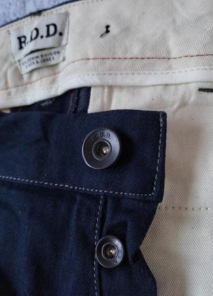 Мужские джинсы на селвидже с итальянского денима r.d.d. carhartt10 фото