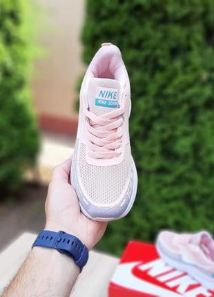 Женские кроссовки nike пудровые с серым скидкостью sale &lt;unk&gt; smb2 фото