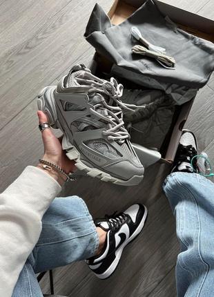 Кроссовки в стиле balenciaga track sneaker 'grey'