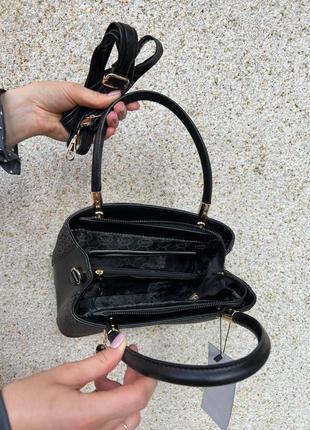 Женская сумка из эко-кожи michael kors молодежная, брендовая сумка шопер через плечо7 фото