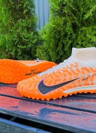 Сороконіжки nike air zoom vapor xv tf / футбольне взуття / сороконіжки найк меркуріал вапор / найк аір зум4 фото