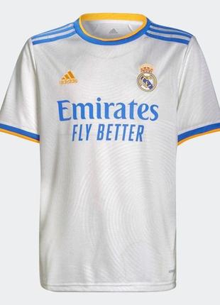 Футбольна ігрова футболка (джерсі)adidas real madrid1 фото