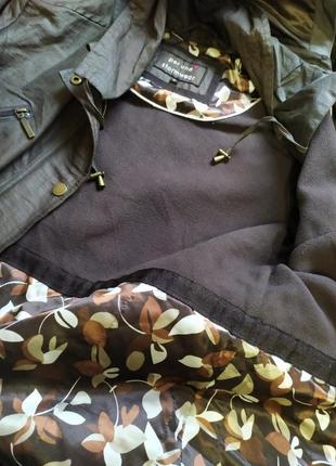Удлиненная куртка штормовка   на флисе -m\l 4 кармана marks & spencer3 фото