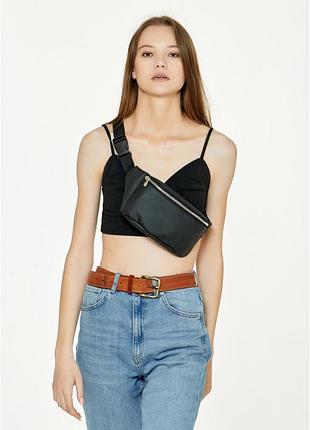 Сумка на пояс бананка sambag tirso mss чорна
