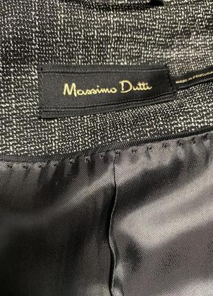 Серый пиджак блейзер от massimo dutti4 фото