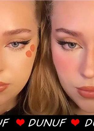 Жидкие матовые румяна dunuf matte liquid blush d110 6 мл