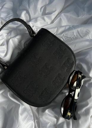 Женская сумка из эко-кожи celine молодежная, брендовая сумка через плечо3 фото