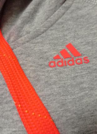 Толстовка adidas кофта с капюшоном на молнии9 фото