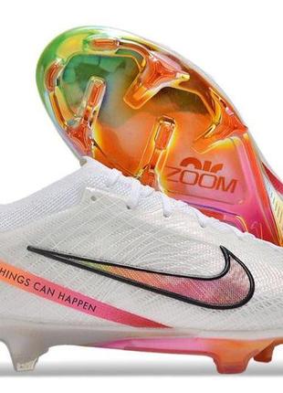 Детские футбольные бутсы nike air zoom mercurial vapor xv elite fg