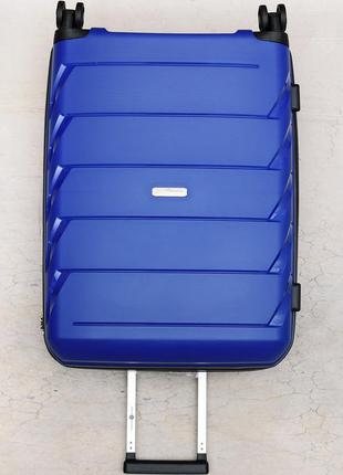 Антиударный чемодан из полипропилена "100 % ручная кладь" snowball 92803 франц3 фото
