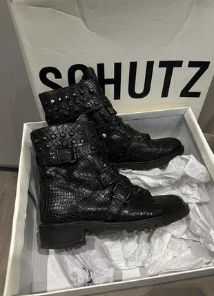 Schutz сапоги кожа