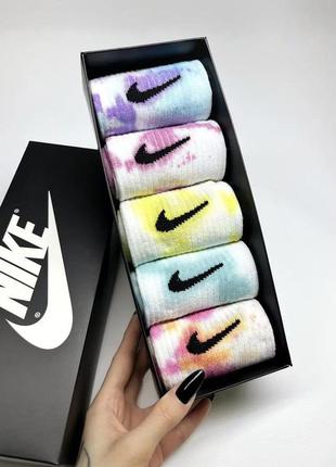 Nike tie-dye/шкарпетки найк тай-дай2 фото