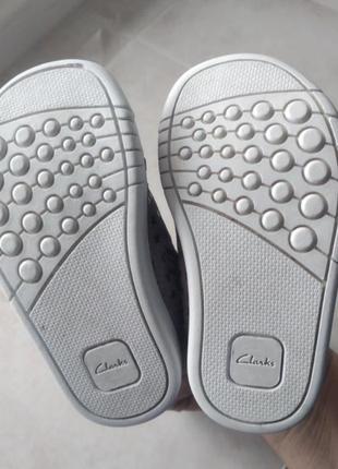 Демисезонные ботинки верх натуральная кожа принт 🌟 🌟 🌟 бренду clarks uk 5,5 eur 229 фото