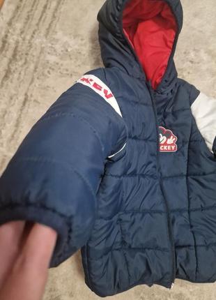Стильна курточка для хлопчика 1-3 рочки3 фото
