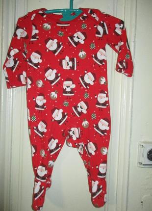 Человечек новогодний 6-9 мес.рост 68-74см