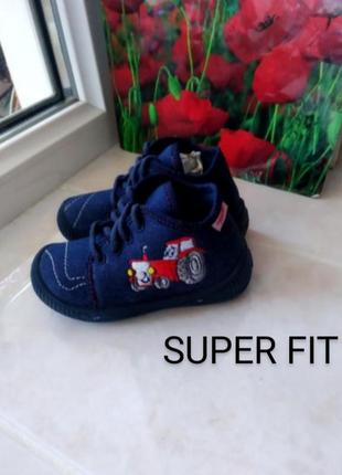 Нові демісезонні черевики з дихаючою підошвою бренду super fit uk 5  eur 22